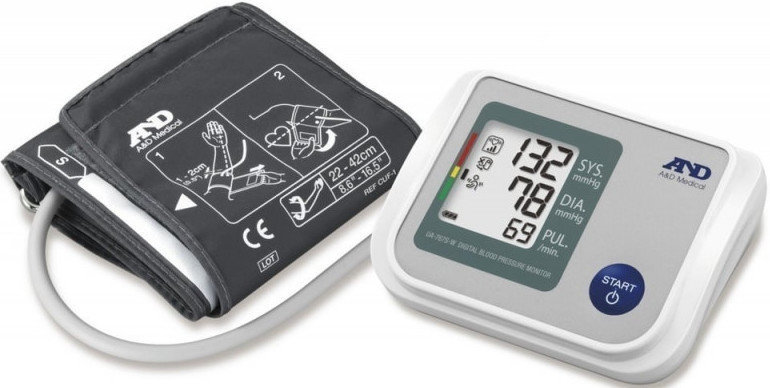 A&D Medical Ua-767S-W Ψηφιακό Πιεσόμετρο Βραχίονα 1τμχ