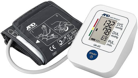 A&D Medical UA 611 Plus Ψηφιακό Πιεσόμετρο Βραχίονα 1τμχ