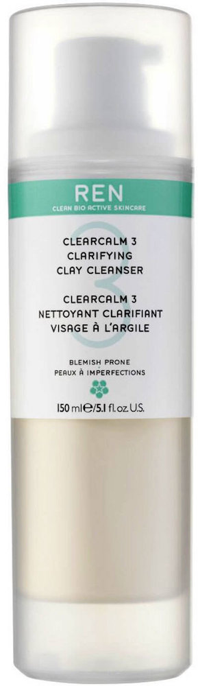 Ren ClearCalm 3 Clarifying Clay Cleanser 150ml