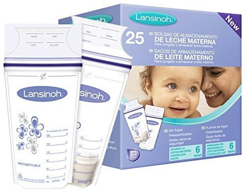 Lansinoh Breast Milk Storage Bags 25x180ml