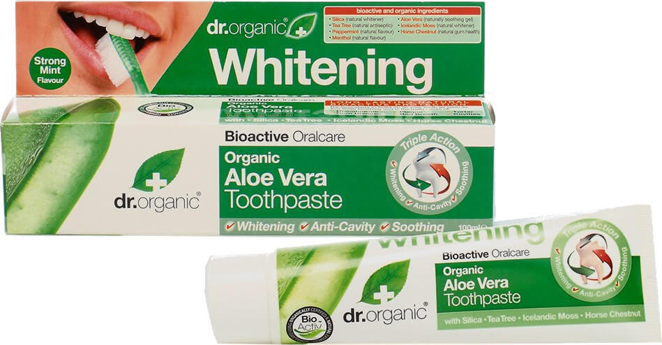 Dr.Organic Aloe Vera Whitening Toothpaste 100ml