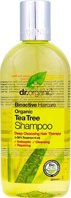 Dr.Organic Tea Tree Shampoo 265ml