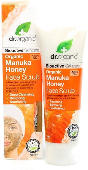 Dr.Organic Manuka Honey Face Scrub 125ml
