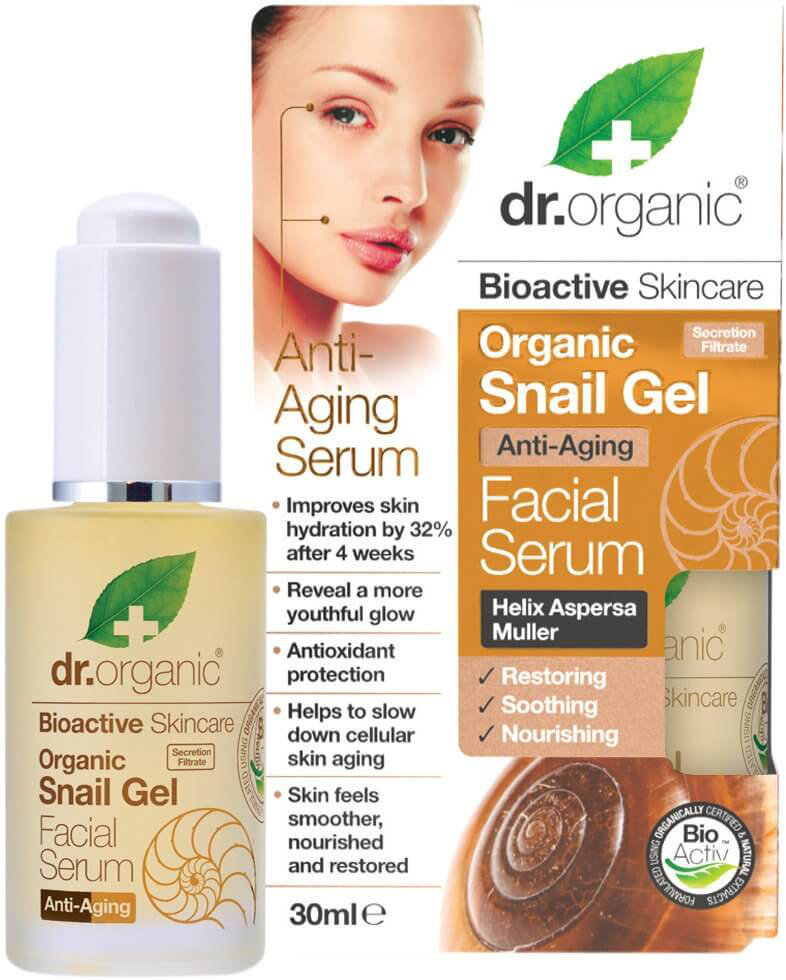 Dr.Organic Snail Gel Facial Serum Anti Aging 30ml