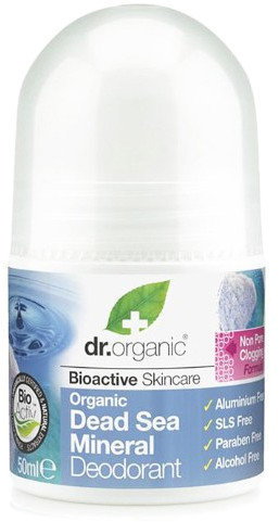 Dr.Organic Dead Sea Miner Deodorant Roll-On 50ml