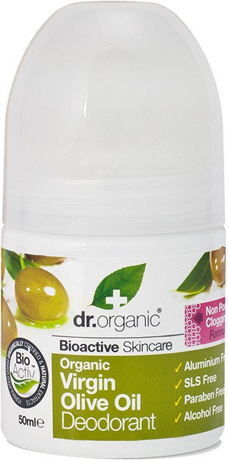 Dr.Organic Virgin Olive Oil Deodorant Roll On 50ml