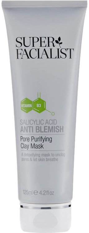 Super Facialist Salicylic Acid Pore Purifying ClayMask 125ml