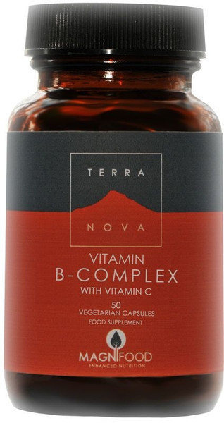 Terranova Vitamin B-Complex With Vitamin C 50vcaps