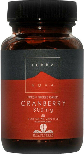 Terranova Cranberry Fresh Freezed Dried 300mg 50vcaps