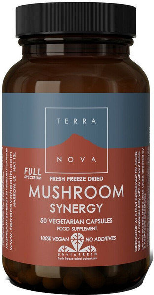 Terranova Mushroom Synergy Super Blend 50vcaps