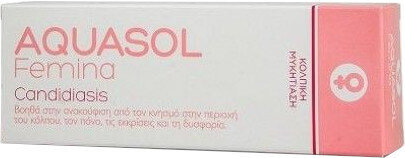 Aquasol Femina Candidiasis Cream Gel 30ml