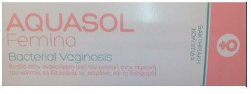 Aquasol Femina Bacterial Vaginosis Gel 30ml