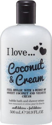 I Love Cosmetics Coconut & Cream Bubble Bath 500ml