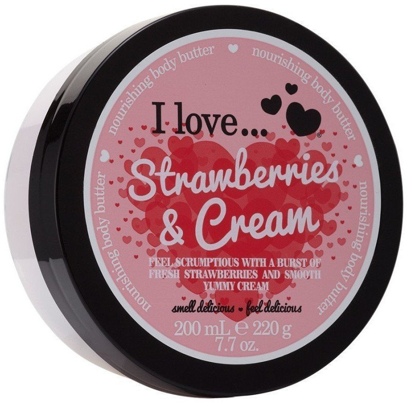 I Love Cosmetics Strawberries & Cream Body Butter 200ml