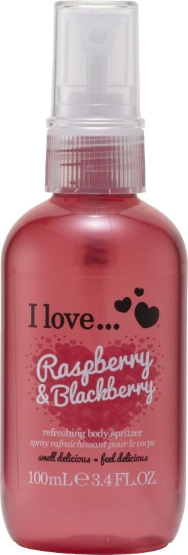 I Love Cosmetics Raspberry & Blackberry Body Spritzer 100ml