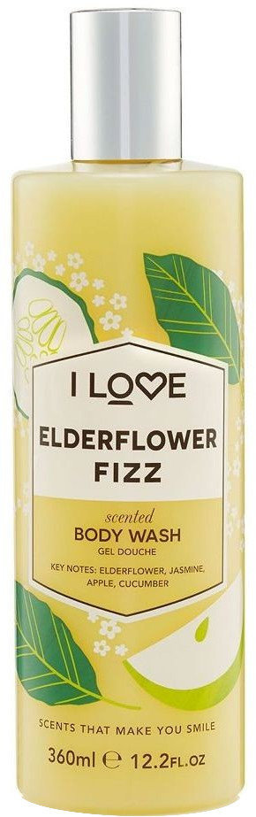 I Love Cosmetics Elderflower Fizz Body Wash 360ml