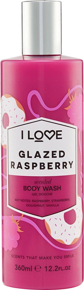 I Love Cosmetics Glazed Raspberry Scented Body Wash 360ml