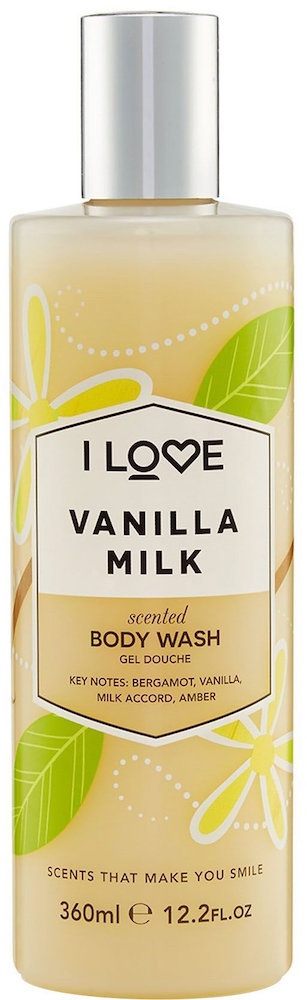I Love Cosmetics Vanilla Milk Body Wash 360ml