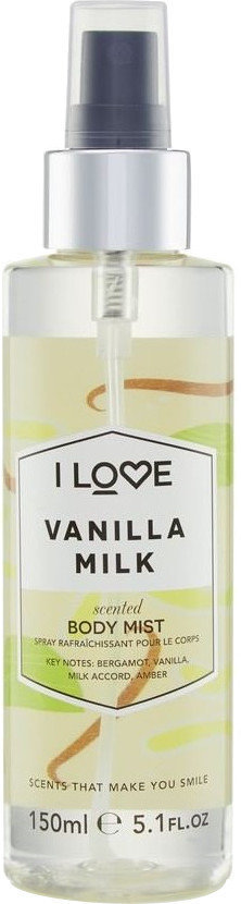 I Love Cosmetics I love Vanilla Milk Body Mist 150ml