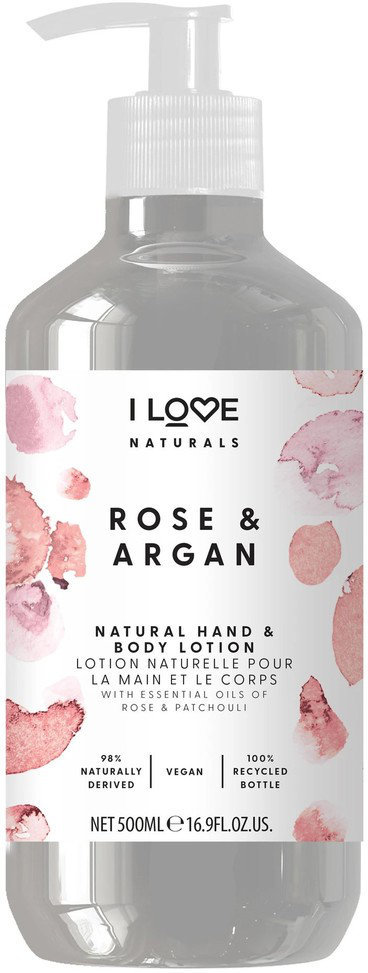 I love Cosmetics Rose & Argan Hand & Body Lotion 500ml