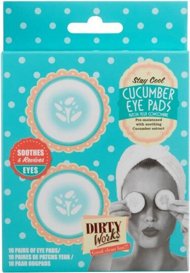 Dirty Works Stay Cool Cucumber Eye Pads 10τμχ