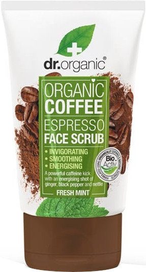 Dr.Organic Coffee Espresso Face Scrub 125ml