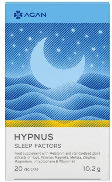 Agan Hypnus Sleep Factors 20vcaps Agan Hypnus Sleep Factors 20vcaps