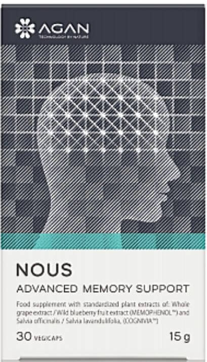 Agan Nous Advanced Memory Support 30vcaps Agan Nous Advanced Memory Support 30vcaps