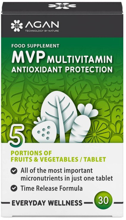 Agan MVP Multivitamin Antioxidant Protection Time Release