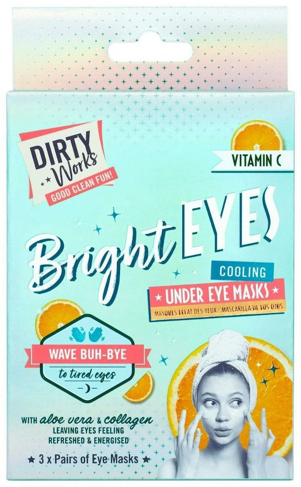 Dirty Works Brightening Under Eye Masks 3τμχ