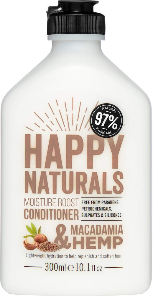 Happy Naturals Conditioner Macadamia & Hemp 300ml