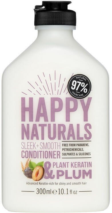 Happy Naturals Conditioner Plant Keratin & Plum 300ml