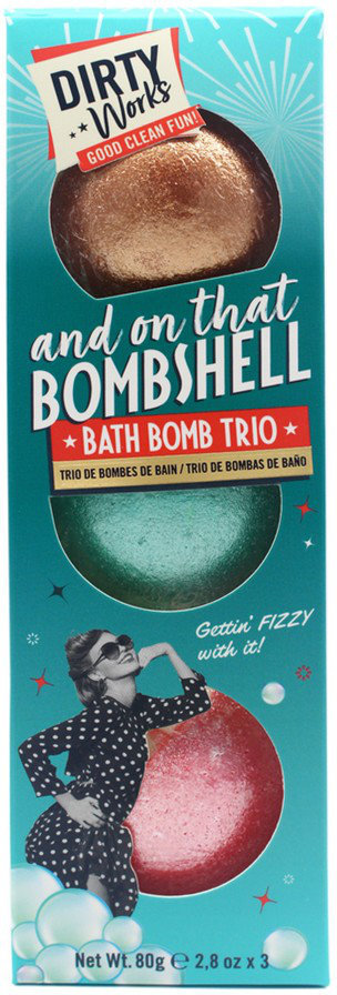 Dirty Works And On That Bombshell Bath Bomb Trio 3x80gr