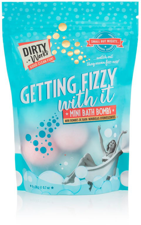 Dirty Works Getting Fizzy With It Mini Bath Bombs 8x20gr