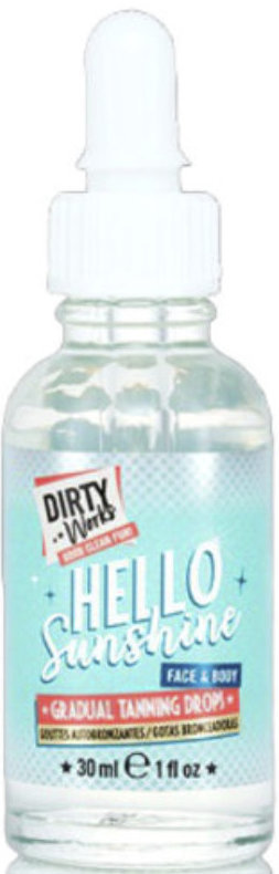 Dirty Works Face & Body Gradual Tanning Drops 30ml