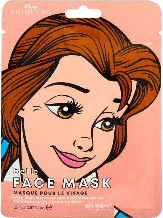 Mad Beauty Disney Princess Belle Face Mask 25ml