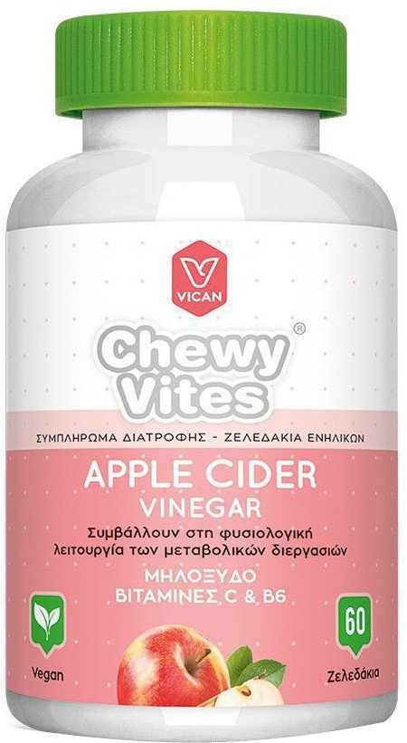 Vican Chewy Vites Adults Apple Cider Vinegar 60gummies