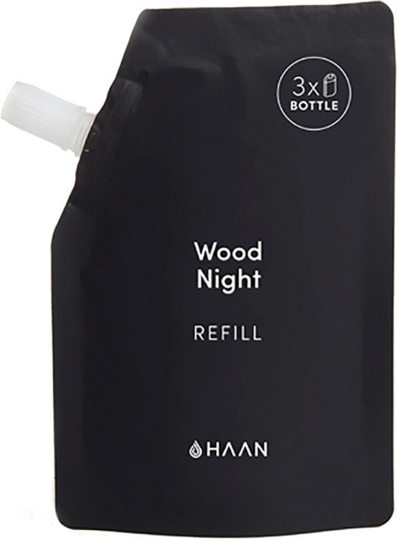 Haan Refill Hand Sanitizer Wood Night Black 100ml