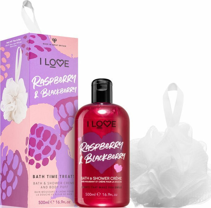 I Love Cosmetics Bath Time Treat Raspberry & Blackberry Set