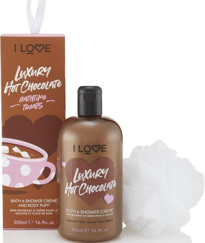 I Love Cosmetics Bath Time Treat Luxury Hot Chocolate Set