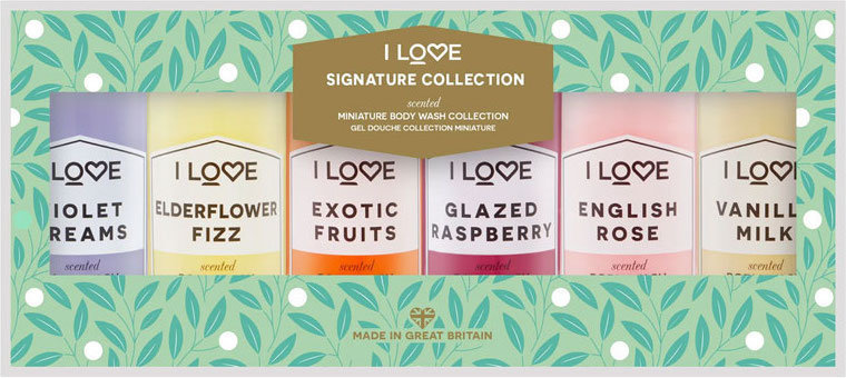 I Love Cosmetics Signature Selection Box 6x100ml