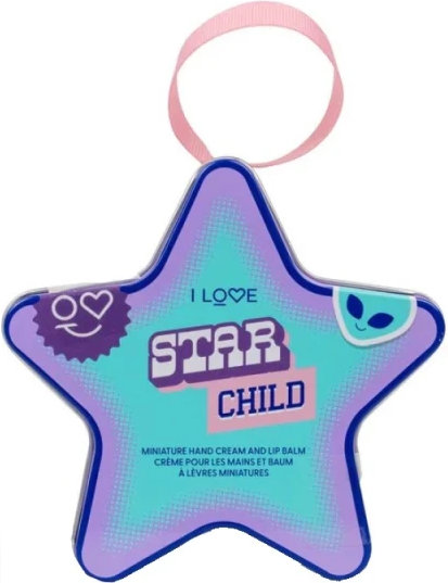 I Love Star Child Hand Cream 30ml & Lip Balm 10gr