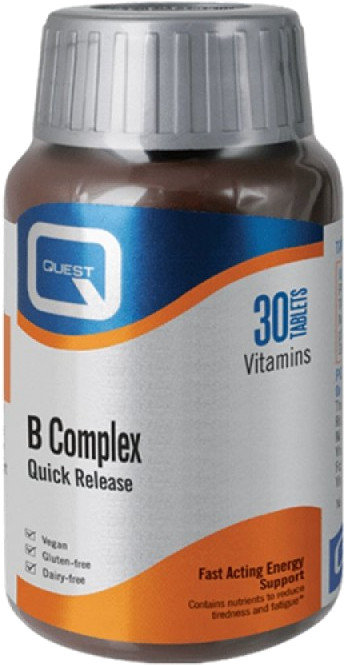 Quest B Complex Quick Release 30tabs