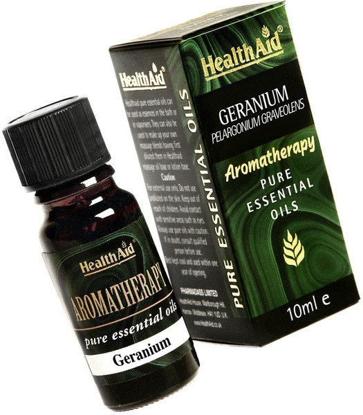 Health Aid Aromatherapy Geranium Oil 10ml