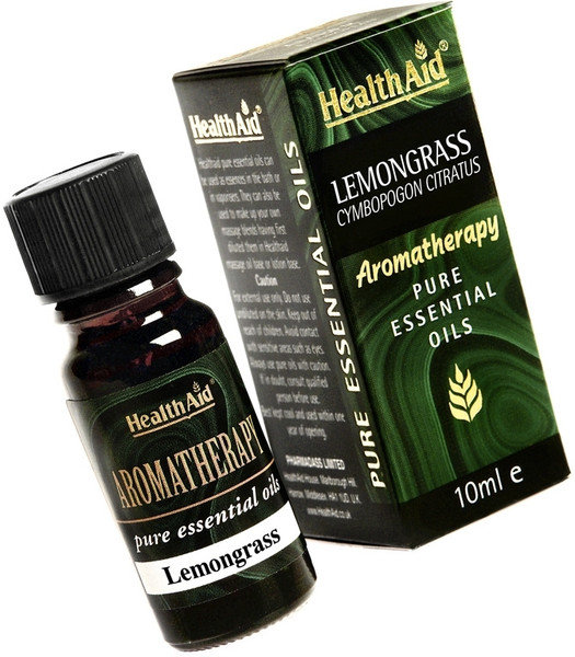 Health Aid Aromatherapy Lemongrass Oil 10ml