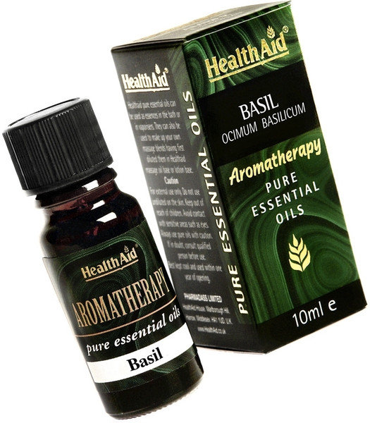 Health Aid Aromatherapy Pure Essential Oil Basil 5ml