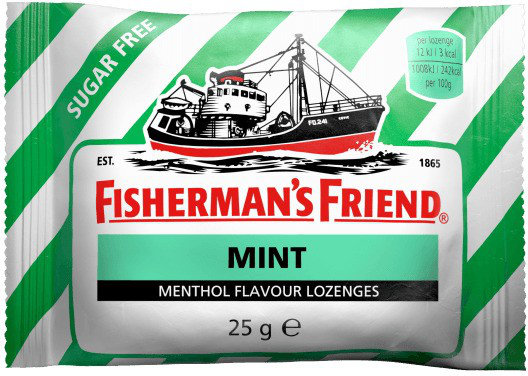 Fisherman's Friend Mint Menthol Flavour Lozenges 25gr
