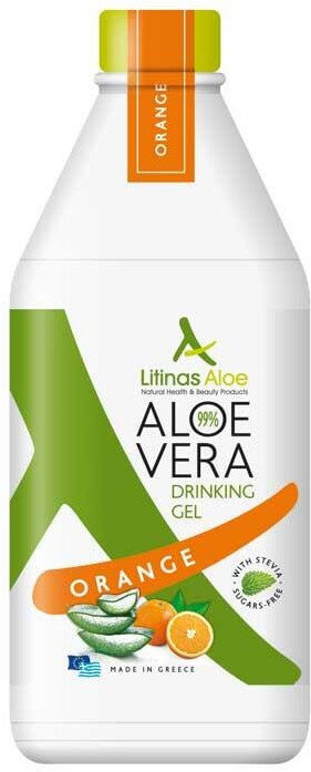 Litinas Aloe Vera Drinking Gel Orange 1000ml	