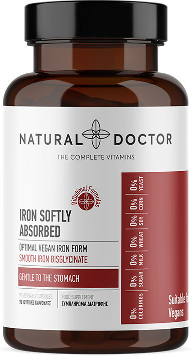 Natural Doctor Iron Soflty Absorbed 90v.caps