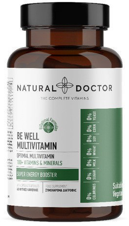 Natural Doctor Be Well Multivitamin 60vcaps
